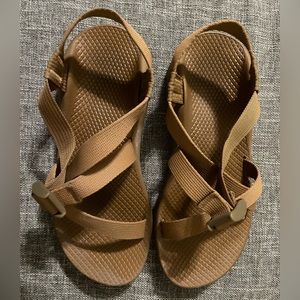 Chaco Z/1 Classic Sandal Women Bone Brown size 8